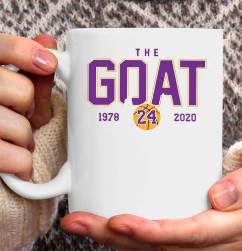 Kobe Bryant The Goat 1978 2020 Ceramic Mug 11oz