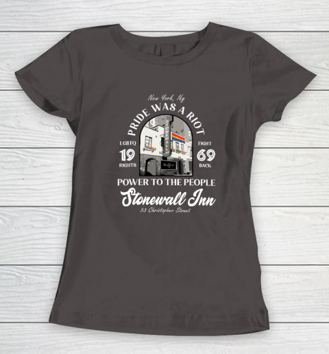 Stonewall Inn LGBTQ History Pride Was A Riot Gay Pride Month Women's T-Shirt 5