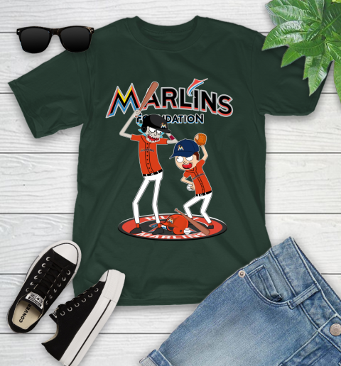 MLB Miami Marlins Rick And Morty Baseball 107