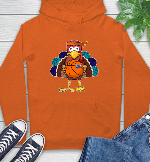 Charlotte Hornets Turkey thanksgiving day Hoodie 5