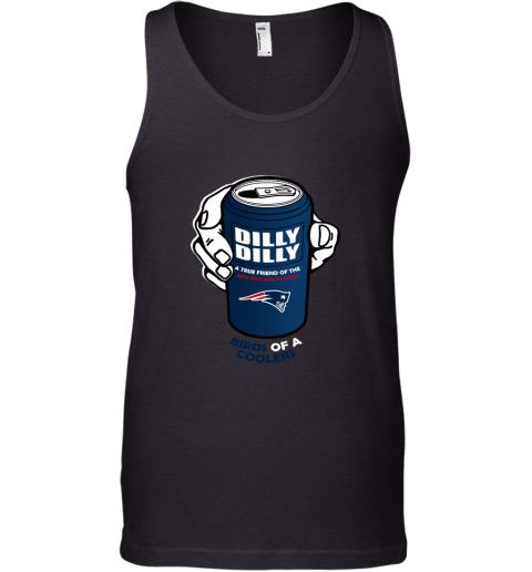 Bud Light Dilly Dilly! New England Patriots Birds Of A Cooler Tank Top