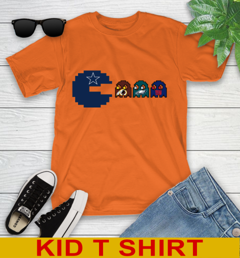 Dallas Cowboy NFL Football Pac Man Champion Youth T-Shirt 7