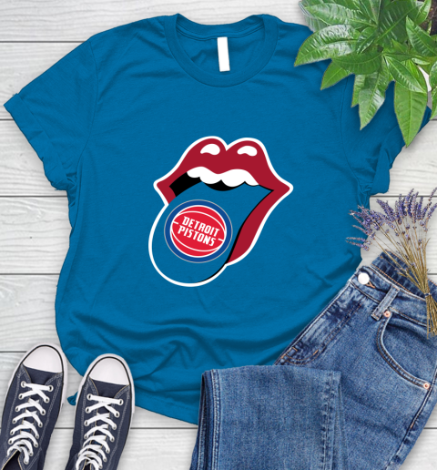 Detroit Pistons NBA Basketball Lips I Root For My Team Adoring Fan 97