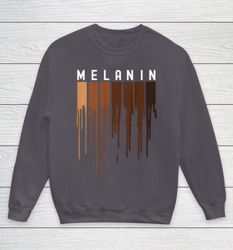 Drippin Melanin T Shirt for Women Pride  Black History Gift Youth Sweatshirt 5