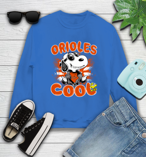 MLB Baseball Baltimore Orioles Cool Snoopy Shirt Sweatshirt 10