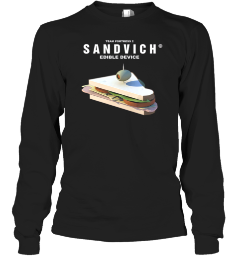 Team Fortress 2 Sandvich Edible Device Long Sleeve T-Shirt