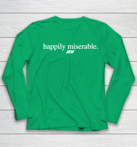 Happily Miserable Shirt Youth Long Sleeve 5 Happily Miserable Shirt Youth Long Sleeve - Image 5