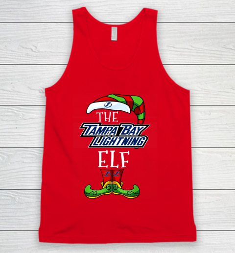 Tampa Bay Lightning Christmas ELF Funny NHL Tank Top 5