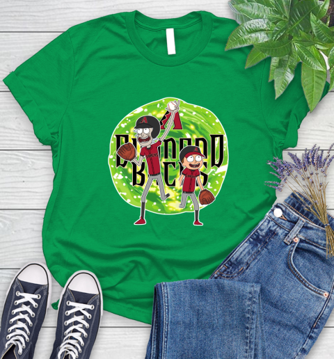 MLB Arizona Diamondbacks Rick And Morty Baseball Sports Women's T-Shirt 6