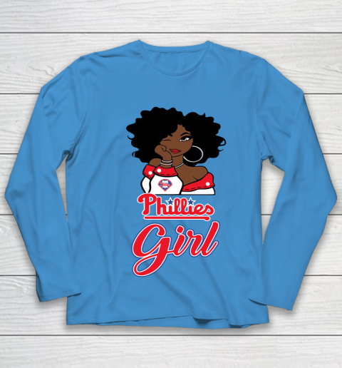 Philadelphia Philliess Girl MLB Youth Long Sleeve 7