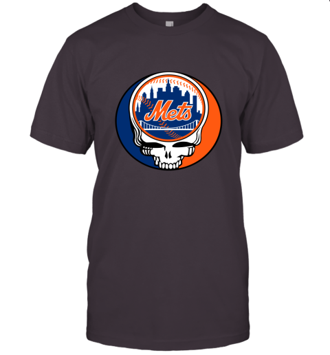 New York Mets The Grateful Dead Baseball MLB Mashup Unisex Jersey Tee