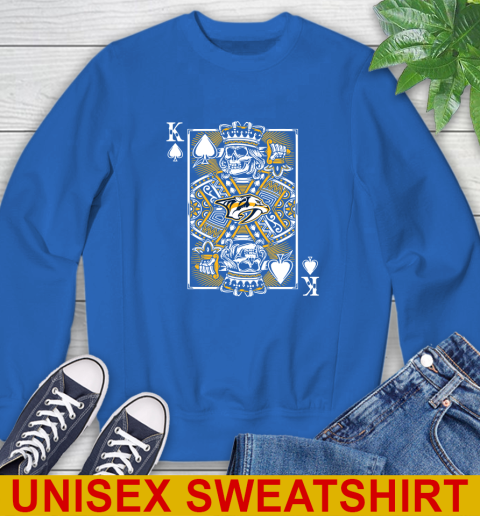 Nashville Predators NHL Hockey The King Of Spades Death Cards Shirt Sweatshirt - Image 12
