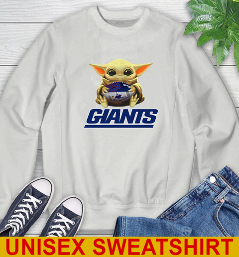 NFL Football New York Giants Baby Yoda Star Wars Shirt Sweatshirt 5