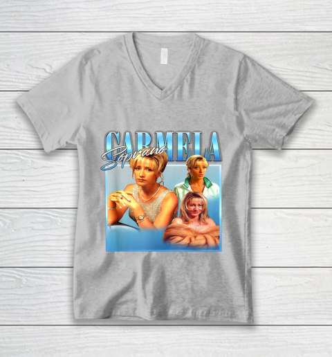 Carmela Soprano V-Neck T-Shirt 3