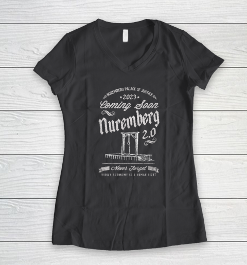 Nuremberg 2.0 Women's V-Neck T-Shirt 4