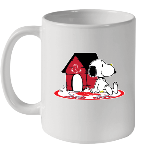 MLB Baseball Boston Red Sox Snoopy The Peanuts Movie Shirt Ceramic Mug 11oz