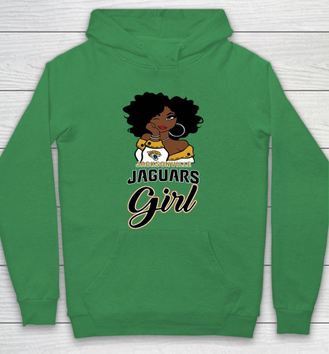 Jacksonville Jaguars Girl NFL Hoodie 8