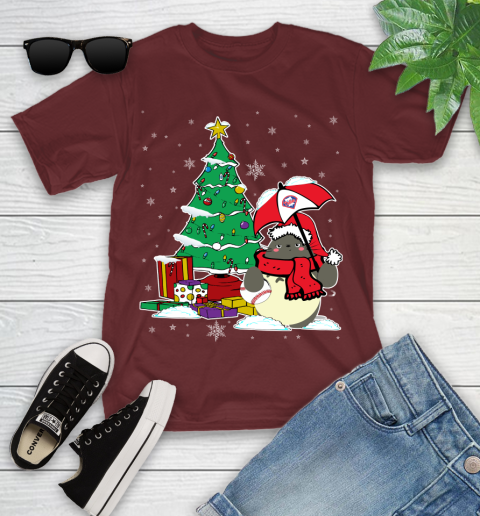 Philadelphia Phillies MLB Baseball Cute Tonari No Totoro Christmas Sports Youth T-Shirt 14
