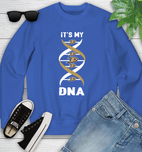 Anaheim Ducks NHL Hockey It's My DNA Sports Youth Sweatshirt 7