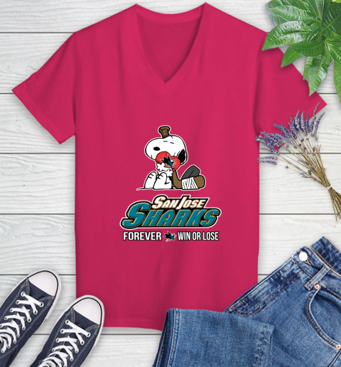 NHL The Peanuts Movie Snoopy Forever Win Or Lose Hockey San Jose Sharks 85