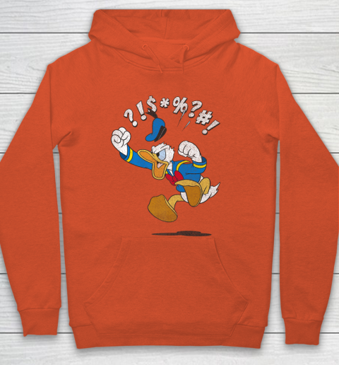 Disney Mickey And Friends Donald Angry Jump Hoodie 3