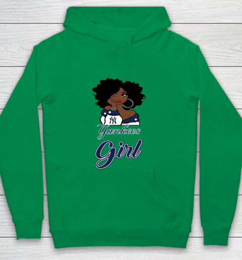 New York Yankeess Girl MLB Youth Hoodie 6