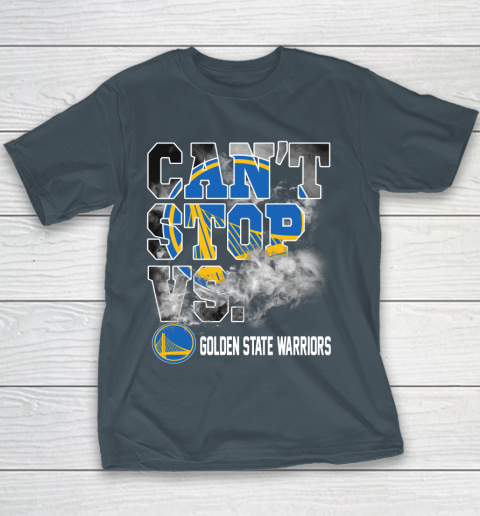 NBA Golden State Warriors Basketball Can't Stop Vs Youth T-Shirt 5
