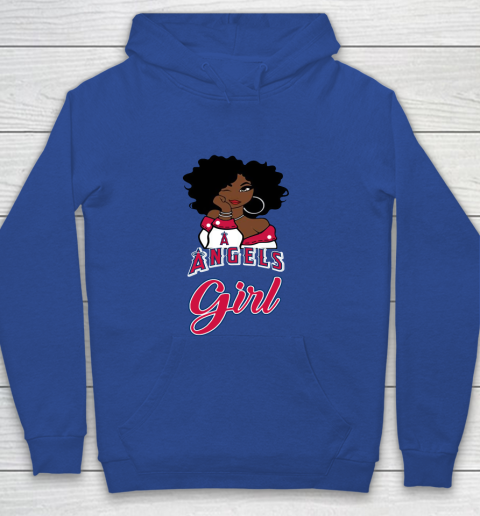 Los Angeles Angelss Girl MLB Youth Hoodie 8