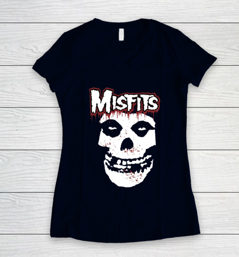 Misfits Jerry Only Women's V-Neck T-Shirt 2
