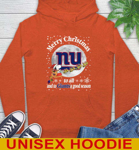 New York Giants Merry Christmas To All And To Giants A Good Season NFL Football Sports Hoodie 4