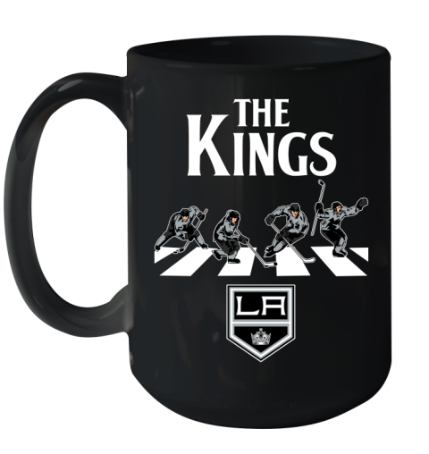 NHL Hockey Los Angeles Kings The Beatles Rock Band Shirt Ceramic Mug 15oz