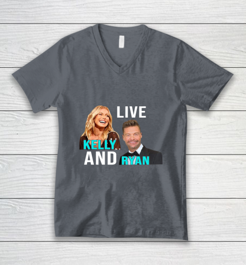 Live Kelly And Ryan V-Neck T-Shirt 4