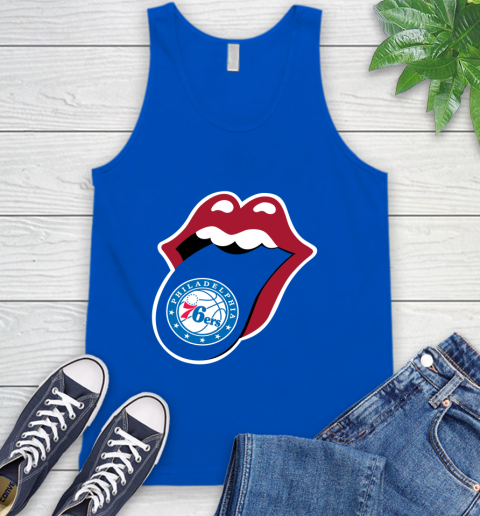Philadelphia 76ers NBA Basketball Lips I Root For My Team Adoring Fan 74