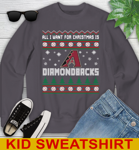 MLB All I Want For Christmas Is Arizona Diamondbacks Baseball Sports 113