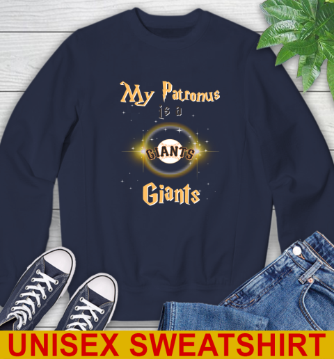 MLB Baseball Harry Potter My Patronus Is A San Francisco Giants Sweatshirt 2