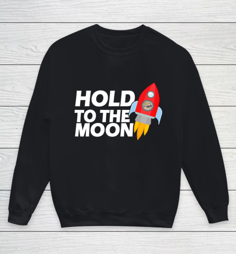 Hold To the Moon GME short squeeze Hedge fun WallStreetBet Youth Sweatshirt