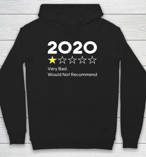 2020 One Star Very Bad Would Not Recommend Hoodie