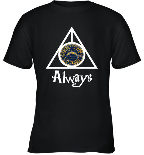 Always Love The Los Angeles Chargers x Harry Potter Mashup Youth T-Shirt