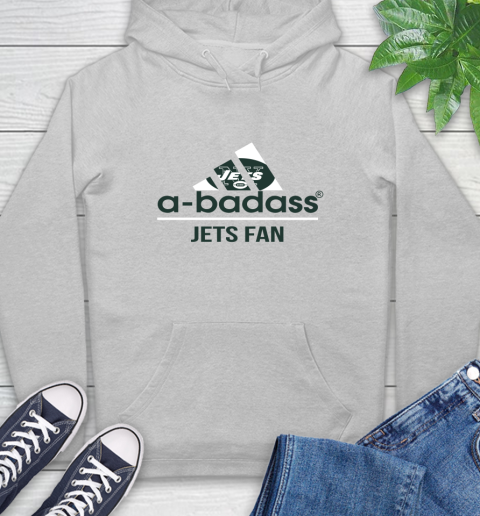 New York Jets NFL Football A Badass Adidas Adoring Fan Sports Hoodie 6