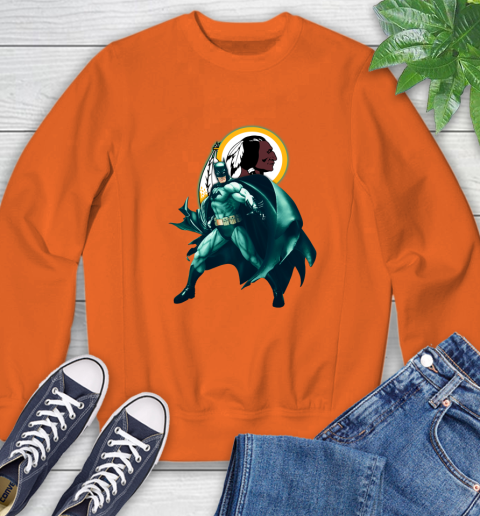 NFL Batman Football Sports Washington Redskins Sweatshirt 4