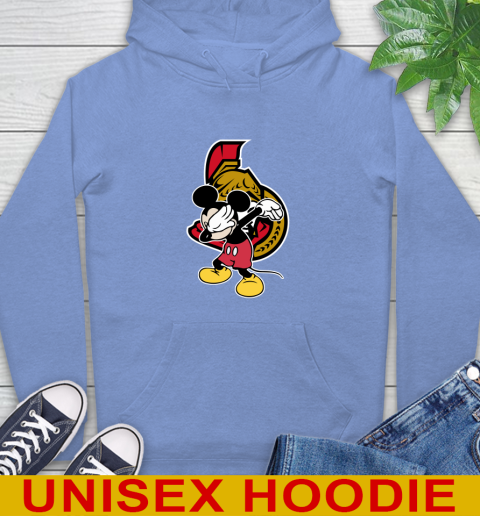 Ottawa Senators NHL Hockey Dabbing Mickey Disney Sports Hoodie 11