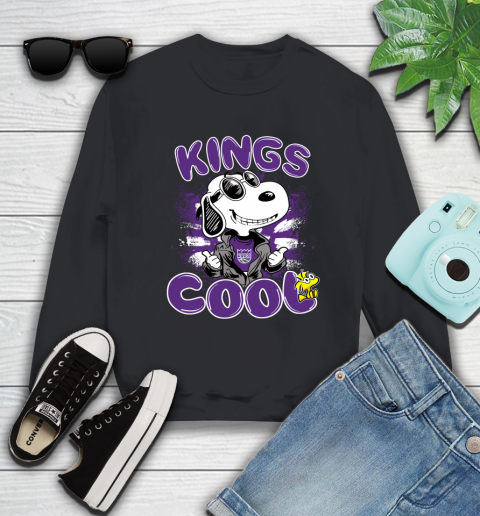 NBA Basketball Sacramento Kings Cool Snoopy Shirt Sweatshirt