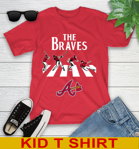 MLB Baseball Atlanta Braves The Beatles Rock Band Shirt Youth T-Shirt 12 MLB Baseball Atlanta Braves The Beatles Rock Band Shirt Youth T-Shirt - Image 12