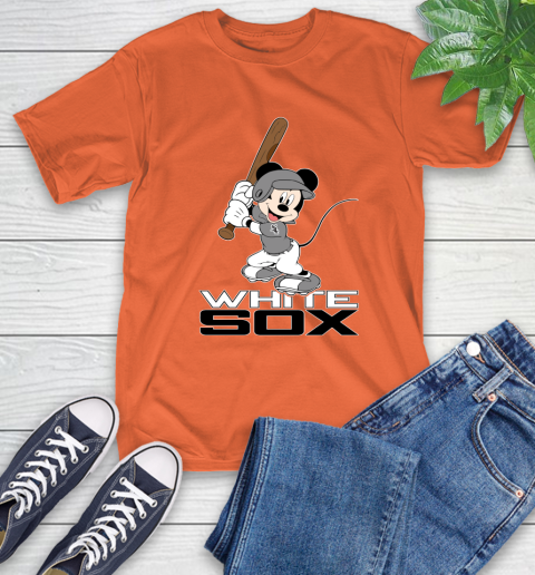 MLB Baseball Chicago White Sox Cheerful Mickey Mouse Shirt T-Shirt 5