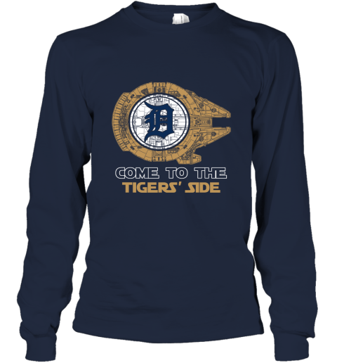 MLB Come To The Detroit Tigers Side Star Wars Baseball Sports T Shirt -  Freedomdesign