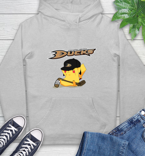 NHL Pikachu Hockey Sports Anaheim Ducks Hoodie 6
