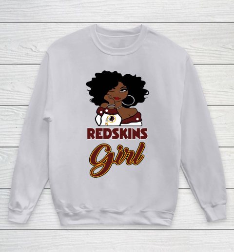 Washington Redskins Girl NFL Youth Sweatshirt 4