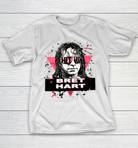 Hit man Bret Hart Hit Man WWE for fans and lovers T-Shirt