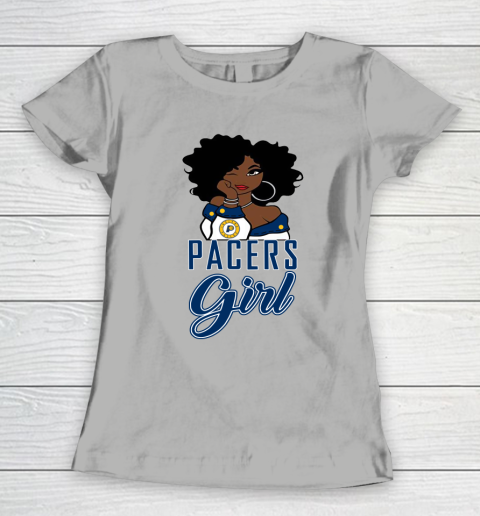 Indiana Pacers Girl NBA Women's T-Shirt 11