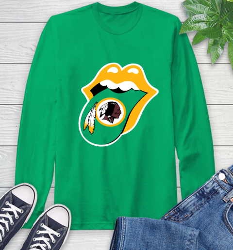 Washington Redskins NFL Football Lips I Root For My Team Adoring Fan 64